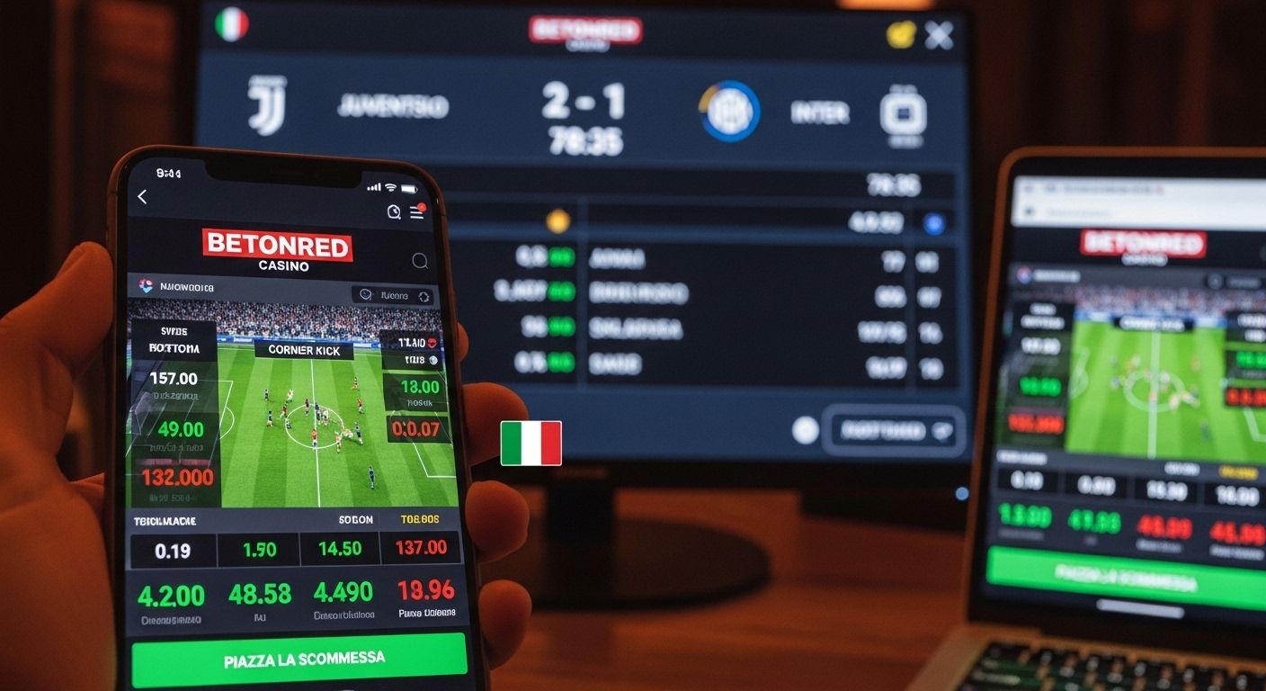 Funzionalità delle scommesse live betting options