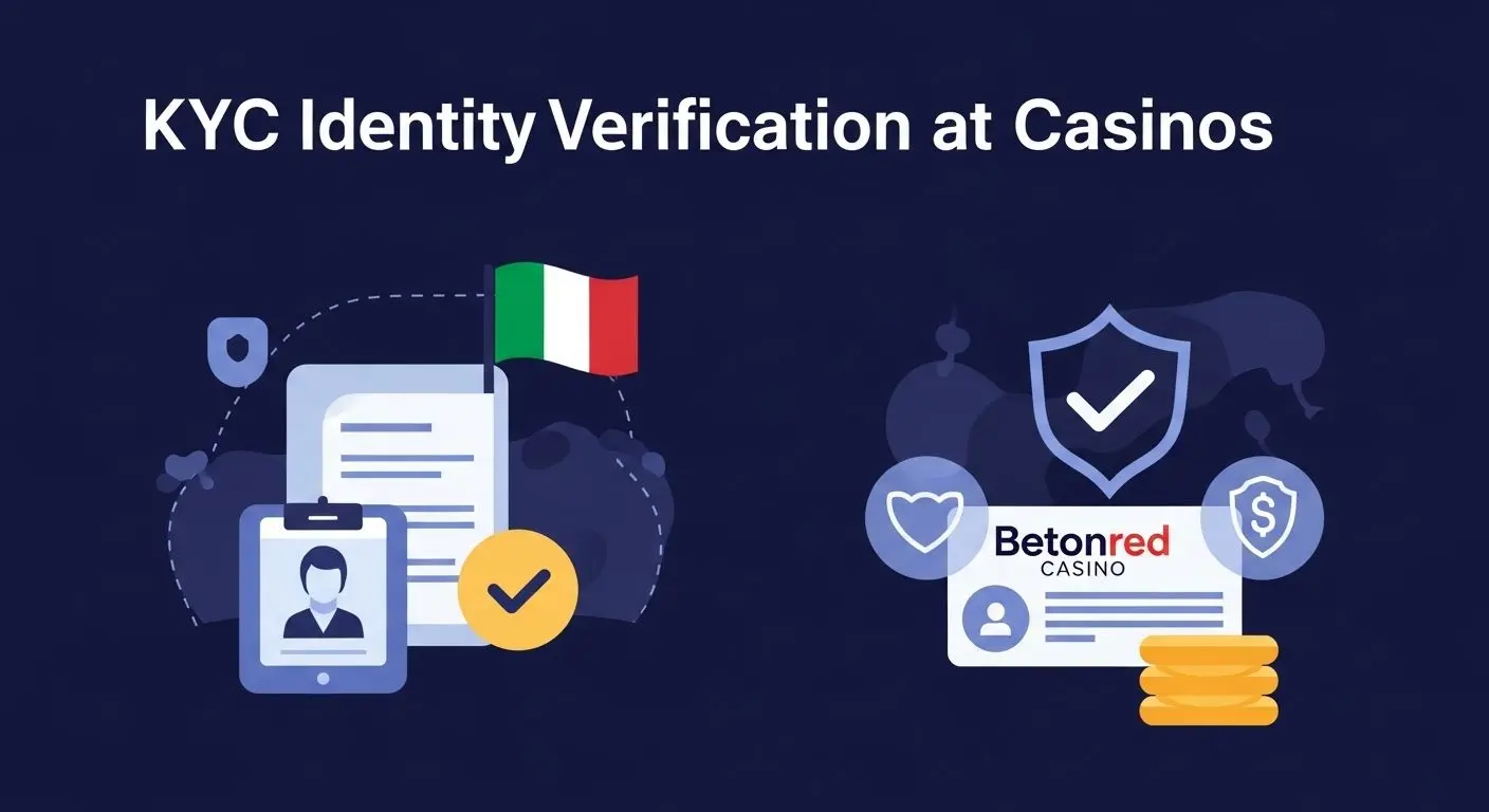 Processo di verifica casino account setup